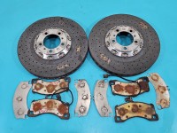 Tarcze hamulcowe przód klocki Porsche Panamera I 970 3.0 v6 (CWD) 410mm, 6el CERAMIKA + KLOCKI