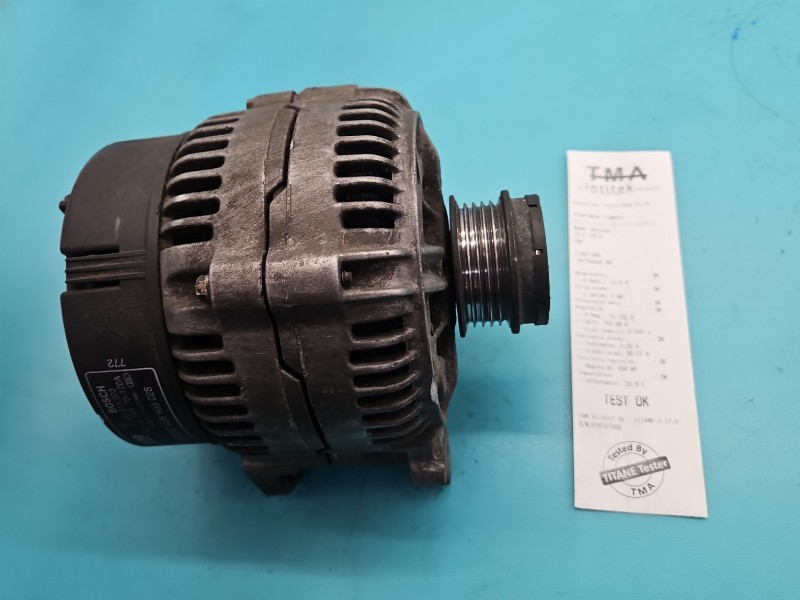 TEST Alternator Vw Passat B5 1.9 tdi 028903028, 0123515003