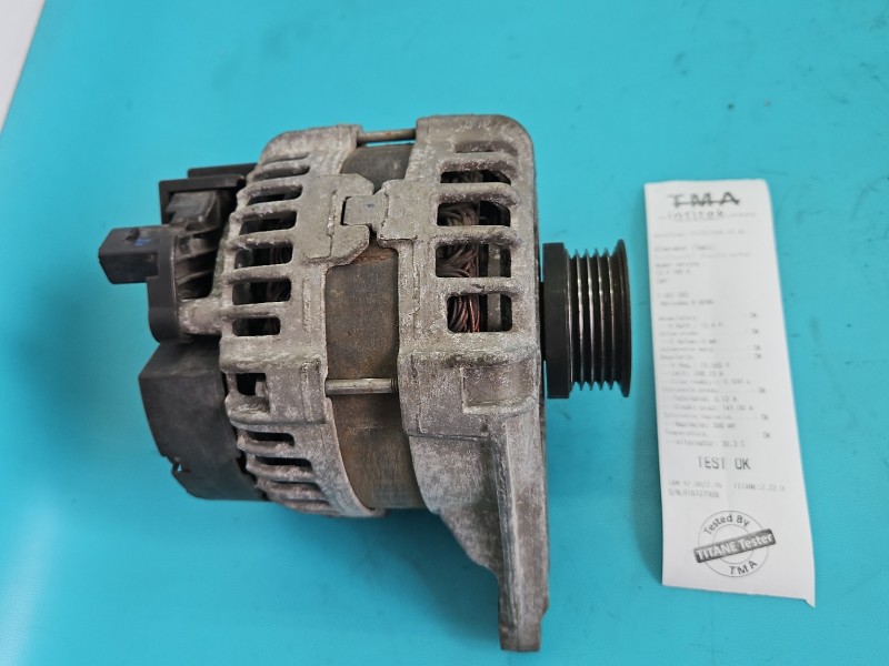 TEST Alternator Mercedes W246 0125711028, A0009063322 2.1 cdi