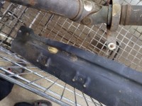 WÓZEK KOŁYSKA TRAWERS Sanki Belka silnika Porsche Cayenne I 9P 4.8 V8 Turbo