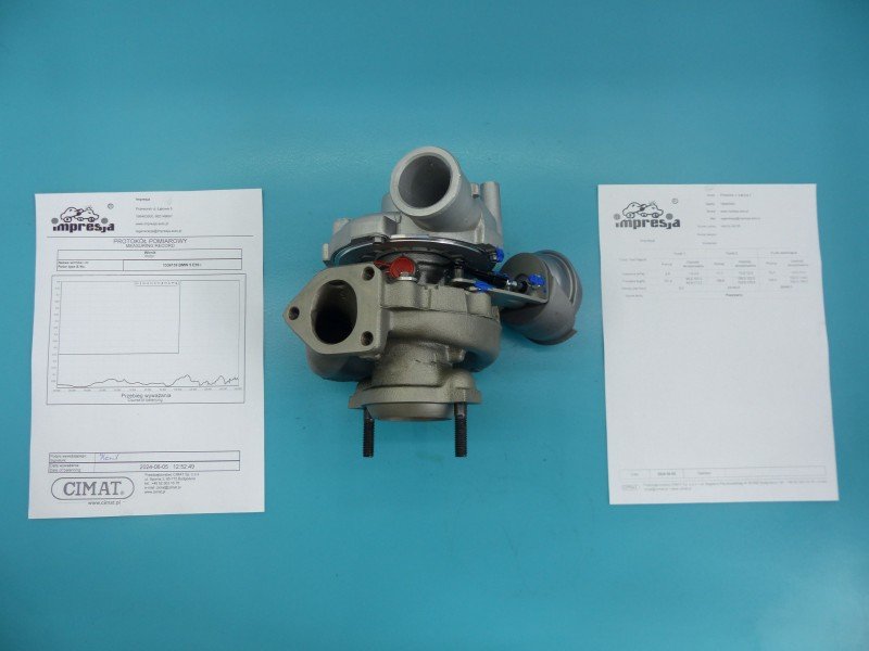Turbosprężarka Regenerowana Bmw e39 454191-5015S, 2247691F 3.0d (M57) 184KM