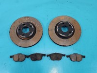 Tarcze hamulcowe przód klocki FORD C-MAX II MK2 2.0 TDCI Producent części: FORD, 298x25mm z klockami