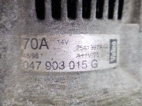 TEST Alternator Vw Lupo 047903015G 1.0 8v wiel