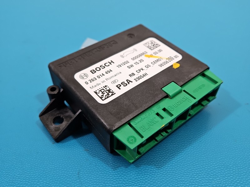 Sterownik parkowania PDC Peugeot 3008 II 0263014494, 9835626980