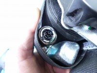 Pas bezpieczeństwa przód prawy pasażera Vw Golf VI 1K4857706BH