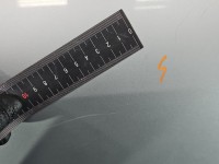 Drzwi tył lewe Kia Carens III 06-13 HB 5d srebrny 7S