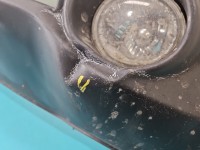 Zderzak przód Infiniti FX I czarny KH3