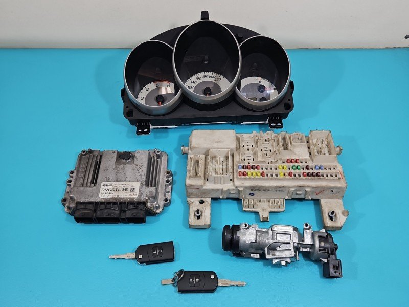 Komputer Sterownik silnika 5U71-12A650-AB, 0281011995 Mazda 3 I BK 1.6 citd
