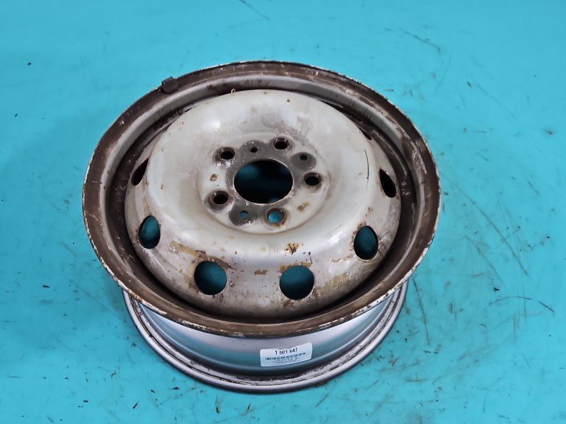 Felga stalowa 15" Fiat Ducato III Szerokość felgi: 6.0", Rozstaw śrub: 5x118, Odsadzenie (ET): 68, Producent felg: FIAT,...