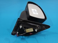 Lusterko lewe Jeep Compass I 06-16 elektryczny, Europejska, Regulowane elektrycznie, składane ręcznie. Rysy. 5 pin, opiłki...