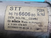 TEST Rozrusznik Peugeot 508 I 10-18 1.6 hdi 9675660680, 0001174601