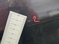 Drzwi tył lewe Citroen C5 II X7 sedan 4d czarny EEH