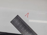 Drzwi przód prawe Opel Combo D 5d biały 249