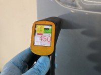 Drzwi przód prawe Citroen C4 Grand Picasso II 13-22 5d błękitny EHHC
