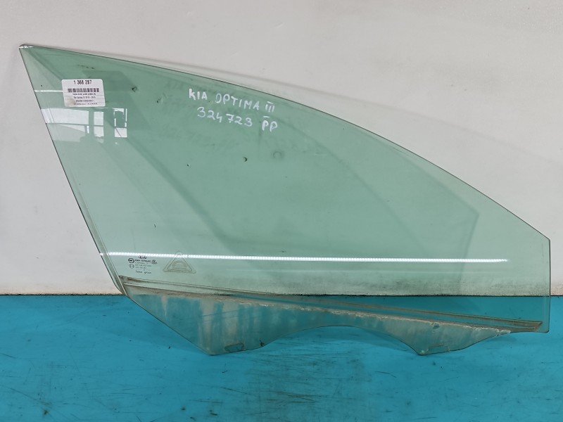 Szyba drzwi przód prawa Kia Optima III 10-15 sedan