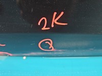 Drzwi tył prawe Skoda Roomster HB 5d czarny LF9R