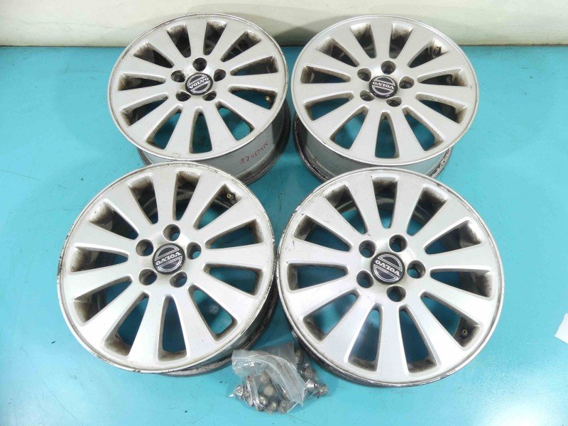 Felgi aluminiowe alufelgi Volvo V50 S40 II Średnica felgi: 16", Szerokość felgi: 6.5", Rozstaw śrub: 5x108, Odsadzenie (ET):...