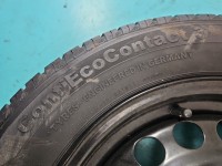 Koło zapasowe 15" dojazdowe dojazdówka Opel Corsa D Rozstaw śrub: 4x100, Continental, 185 mm, Profil opony: 65, Kod...