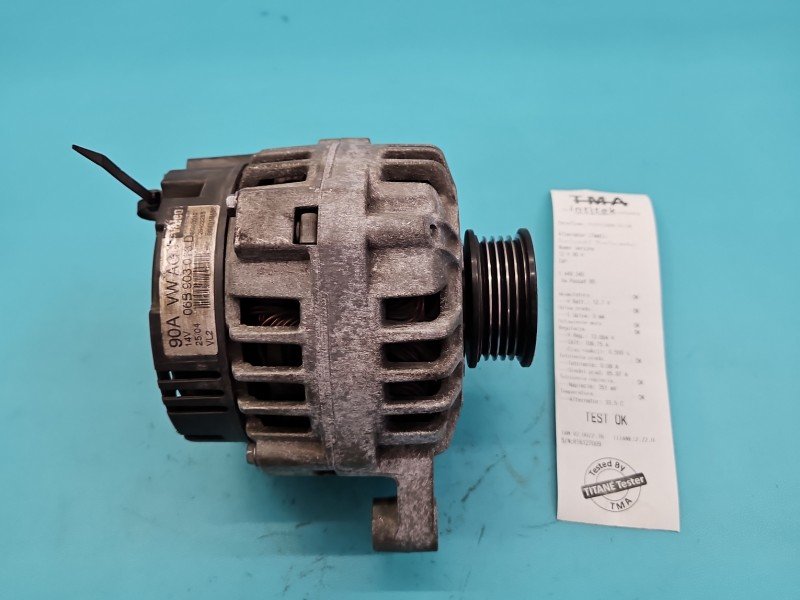 TEST Alternator Vw Passat B5 06B903016D 1.6 8V (ALZ) TEST Alternator Vw Passat B5 06B903016D 1.6 8V (ALZ)