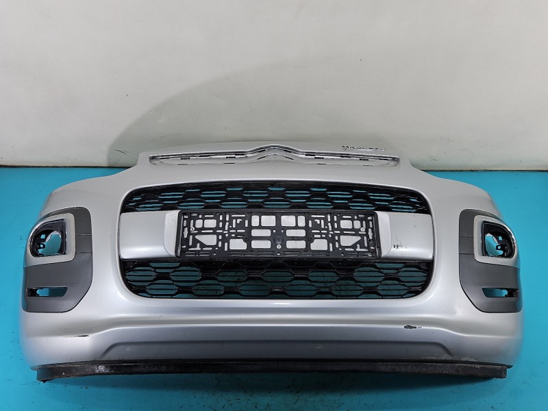 Zderzak przód Citroen C3 Picasso 08-17 srebrny EZRC