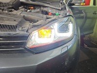 Reflektor lewy lampa przód Vw Golf VI EUROPA