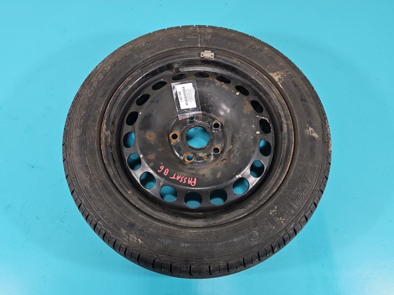 Koło zapasowe 16" dojazdowe dojazdówka Vw Passat B6 Rozstaw śrub: 5x112, Goodyear, 205 mm, Profil opony: 55, 205/55/R16...