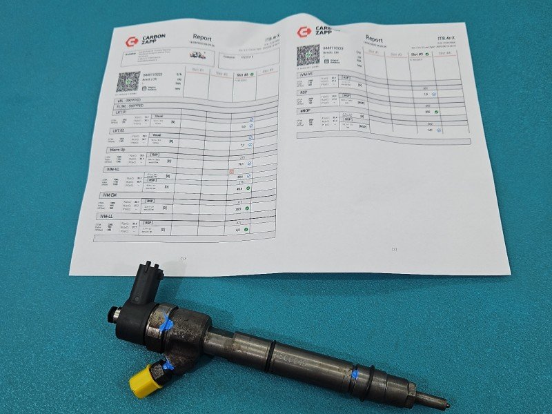 TESTOWANY Wtryskiwacz Hyundai Matrix 0445110223, 33800-2A110 1.5 crdi