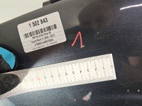 Błotnik przód lewy Toyota Rav4 III 05- grafitowy 1E0