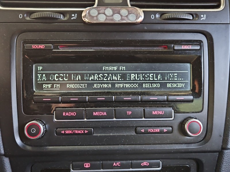 Radio fabryczne Vw Golf VI 1K0035186AN radioodtwarzacz