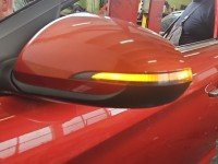 Lusterko lewe pin Hyundai Elantra VI 15-20 sedan 4d kolor LAVA ORANGE YR2 europa