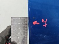 DRZWI PRZÓD PRAWE PASAŻERA Peugeot 206 2d niebieski kmf