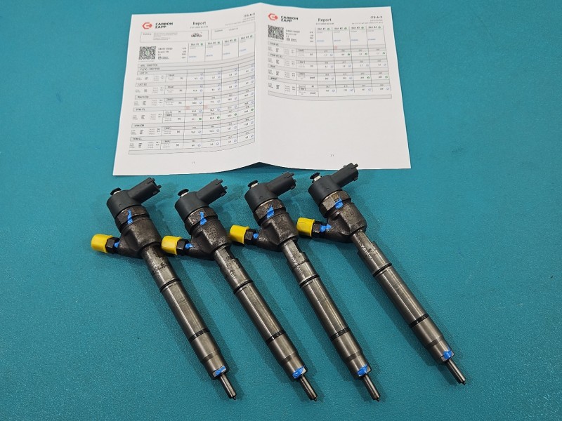 TESTOWANY Wtryskiwacz komplet Hyundai I30 II 12-16 0445110320 1.6 crdi (D4FB)