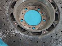 Tarcze hamulcowe tył klocki Porsche Panamera I 970 3.0 v6 (CWD)