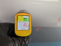 Drzwi tył prawe Mitsubishi Outlander I HB 5d srebrny, A31