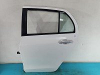 Drzwi tył lewe Toyota Yaris II HB 5d biały 068