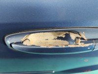 Drzwi tył lewe Chevrolet Lacetti kombi 5d niebieski