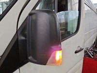 Lusterko lewe pin Vw Crafter 06- HB 5d kolor biały europa