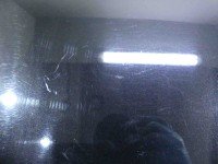 Spoiler lotka klapy Bmw X3 e83 czarny BLACK SAPPHIRE METALLIC (475)