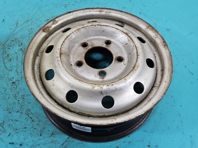 Felga stalowa 16" Renault Master II Szerokość felgi: 6.0", Rozstaw śrub: 5x130, Odsadzenie (ET): 66, RENAULT, 6556565, R16...