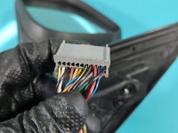 Lusterko lewe JAGUAR XF I X250 elektryczny, Europejska, Kod lakieru: MEE, Składane elektrycznie, 16pin europa