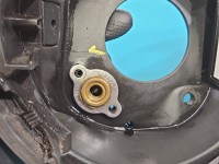 Klapka wlewu paliwa Renault Megane III czarny, Europejska, Kod lakieru: NV676, wlew LPG / czarny NV676