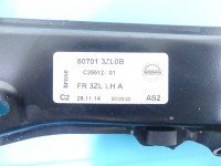 Podnośnik przód lewy SZYBY WINDA 807013ZL0B Nissan Pulsar Europejska, 6PIN 5d HB