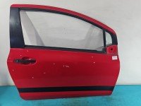 DRZWI PRZÓD PRAWE PASAŻERA Toyota Yaris II 3d czerwony 3P0