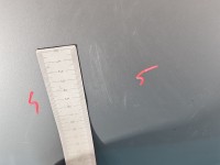 Maska przednia Ford Fiesta Mk6 srebrny