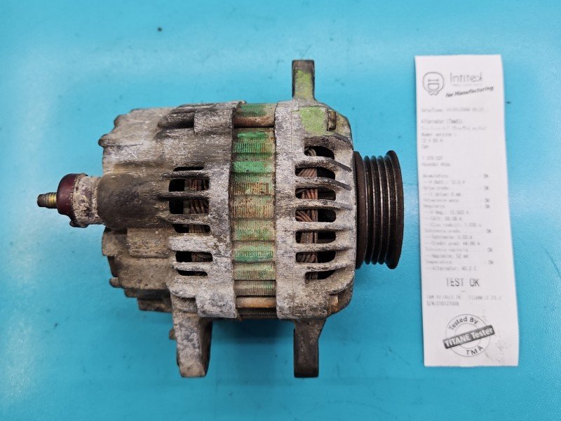 TEST Alternator Hyundai Atos 1.0 wiel