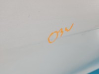 DRZWI PRZÓD PRAWE PASAŻERA Jaguar XE X760 4d biały NER