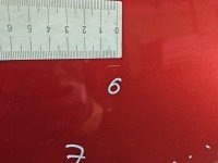 Drzwi tył prawe Dacia Sandero II 12-20 HB 5d bordowy TEB76