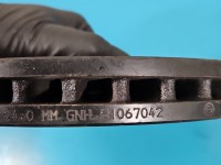 Tarcze hamulcowe przód klocki średnica 282mm, grubość 25mm,plus klocki Peugeot Partner II 1.6 hdi