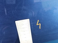 DRZWI PRZÓD LEWE KIEROWCY Audi A3 8P 5d niebieski LZ5C