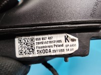 Lusterko lewe pin Skoda Kamiq HB 5d kolor biały LF9E europa